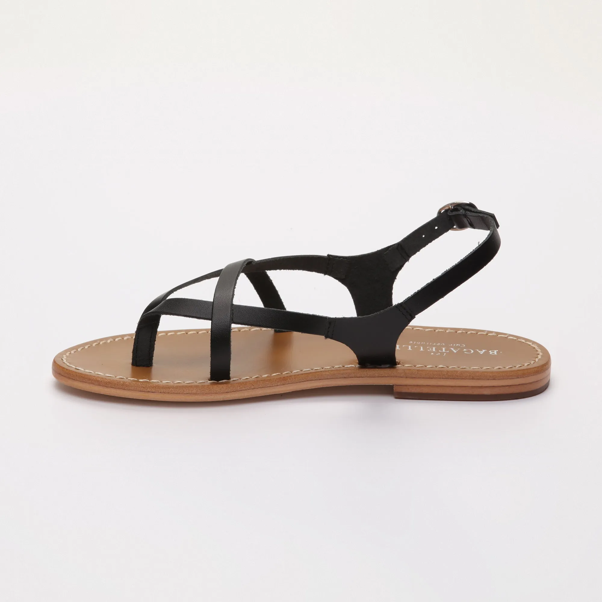 ADARSHA sandales entre-doigts en cuir