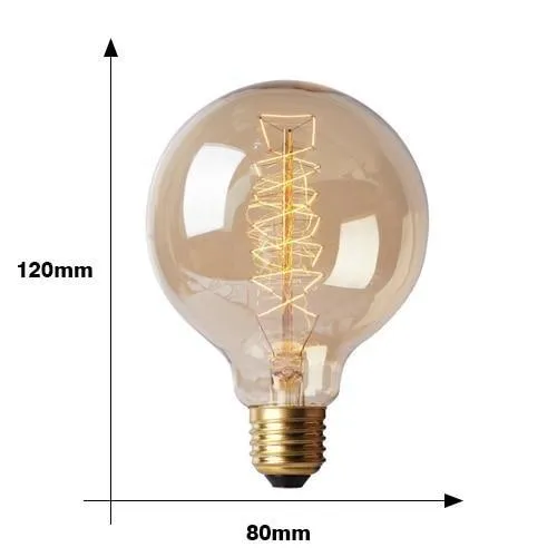 Ampoule Vintage Filament E27 Ronde Look