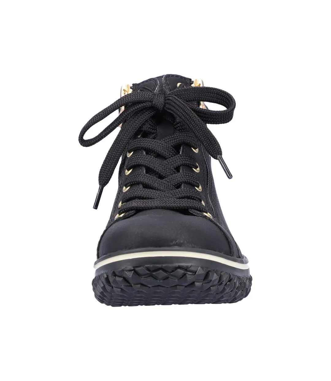 High-Top Leather Rieker Namur Sneaker