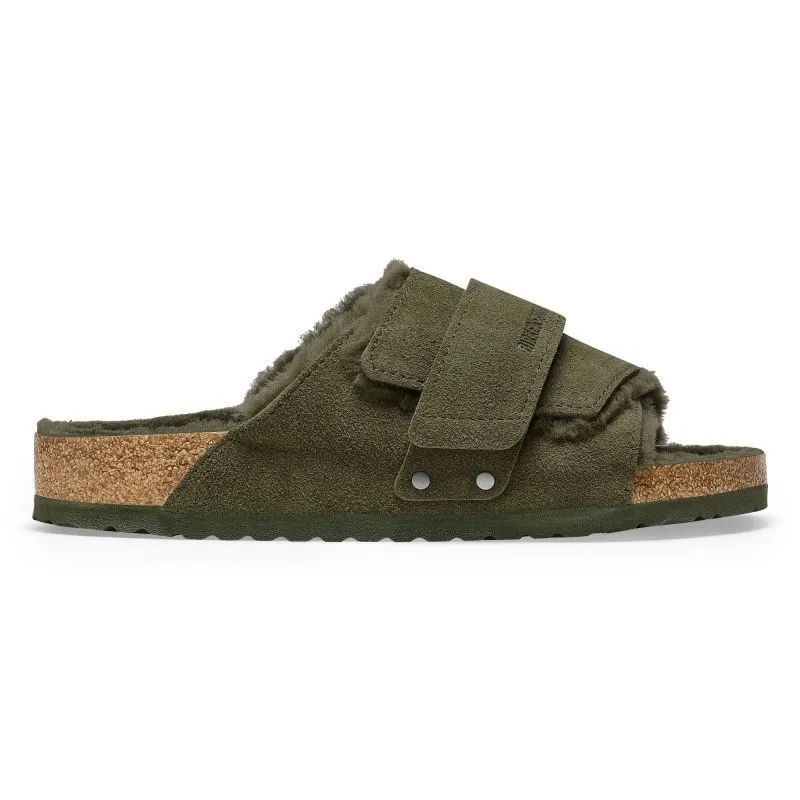 Birkenstock Kyoto Shearling Suede Leather