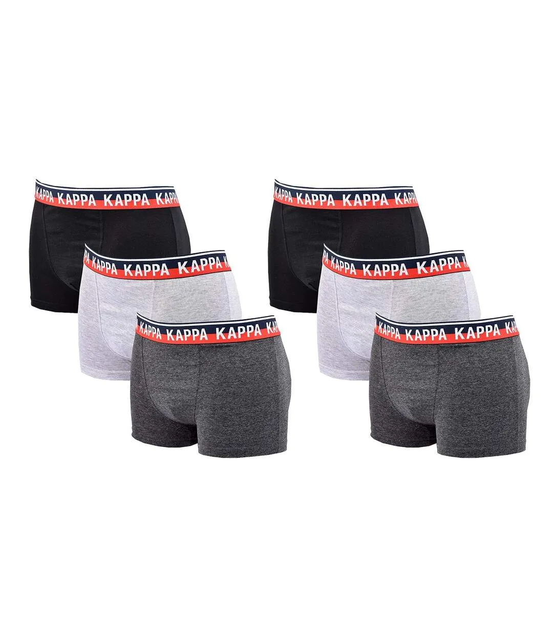 Boxer homme KAPPA Pack de 6 Boxers 0990