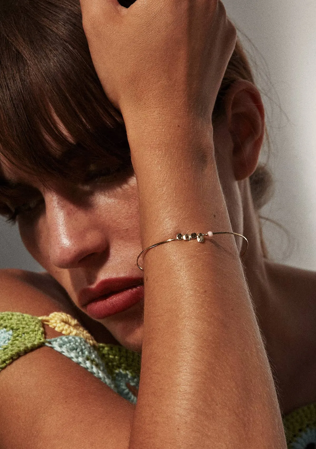 Bracelet fin cinq galets - Tutti Quanti – Label AÉ Paris