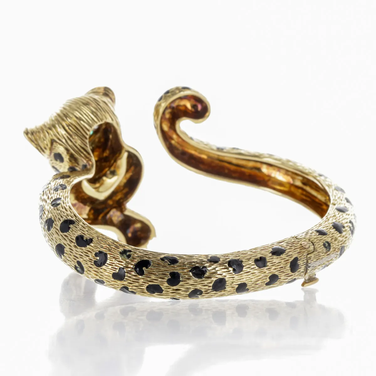 Bracelet Fred Vintage Or Jaune et Email - Francine Joaillerie