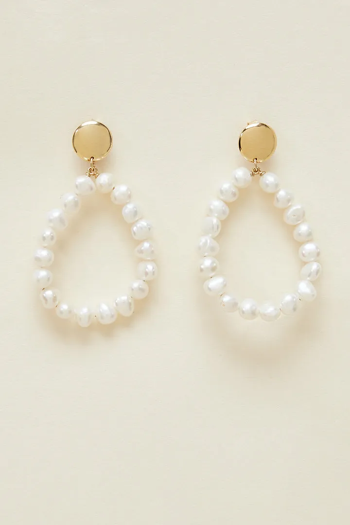 Bubble Ecru Earrings