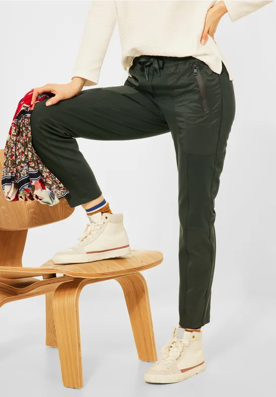 CECIL Pantalon casual fit en taille 28 pouces  - Style TRACEY