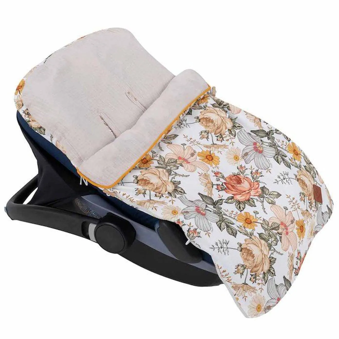 Chanceliére universelle en 100% coton - Néo Vintage blanc - Sevira Kids