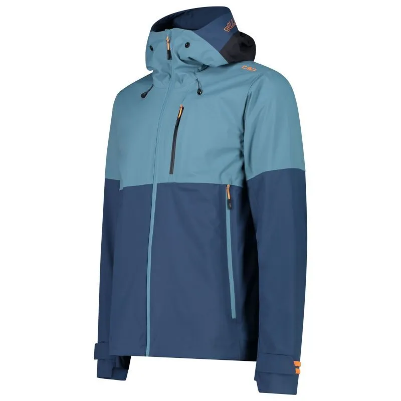 Men's Waterproof Rain Jacket with Fixed Hood by CMP