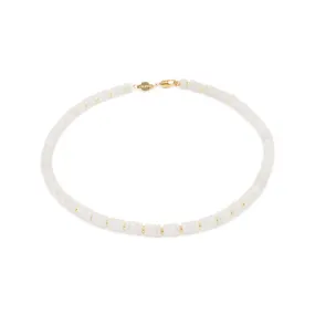 Collier Blima en pierres Jade blanche | 3 Suisses