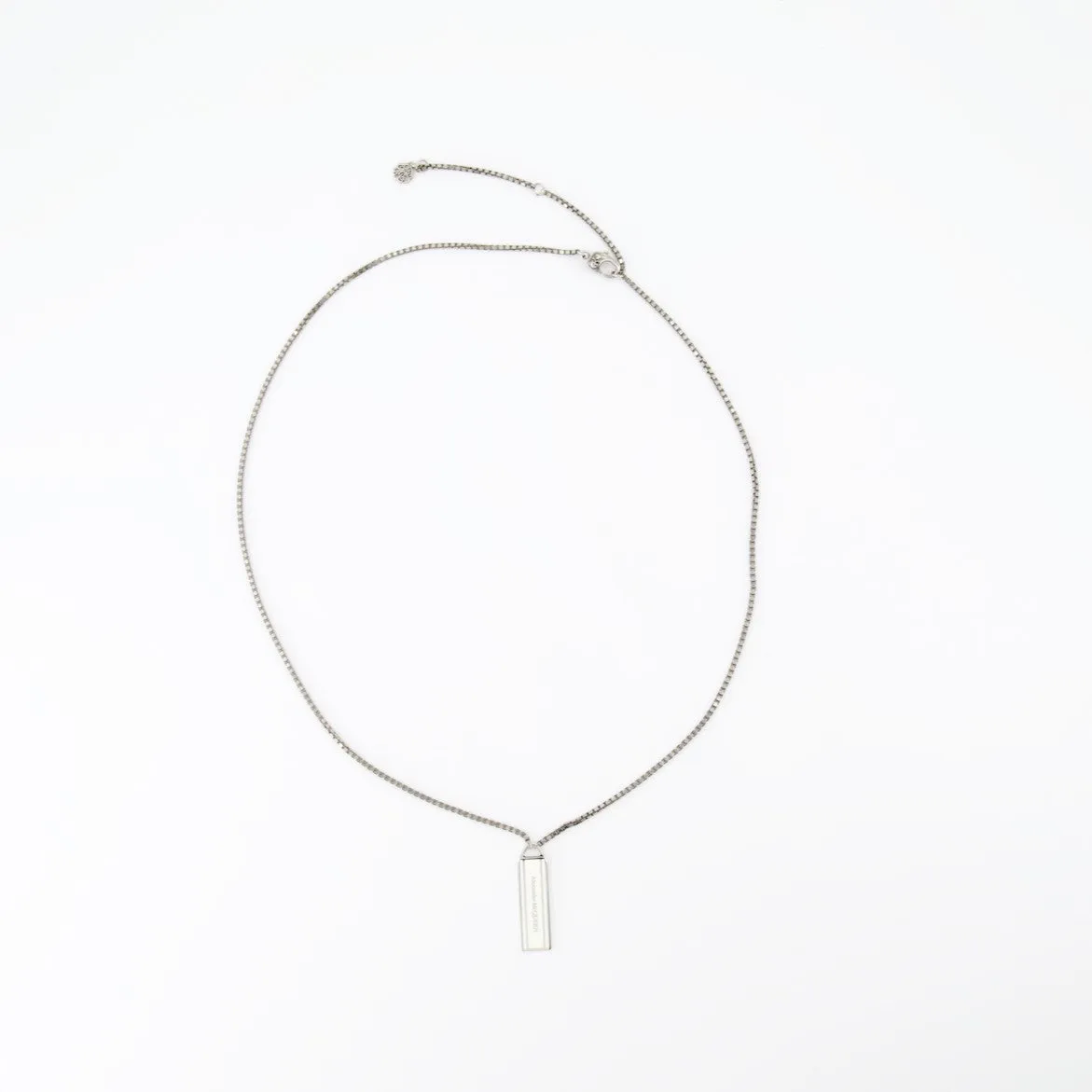 Collier Enamel Tag