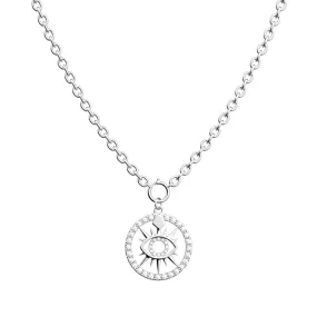 Collier Femme Les Georgettes 70442531608045 Argent Agate P-Oeil 20M | 3 Suisses