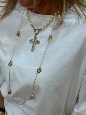 Collier long Boucles