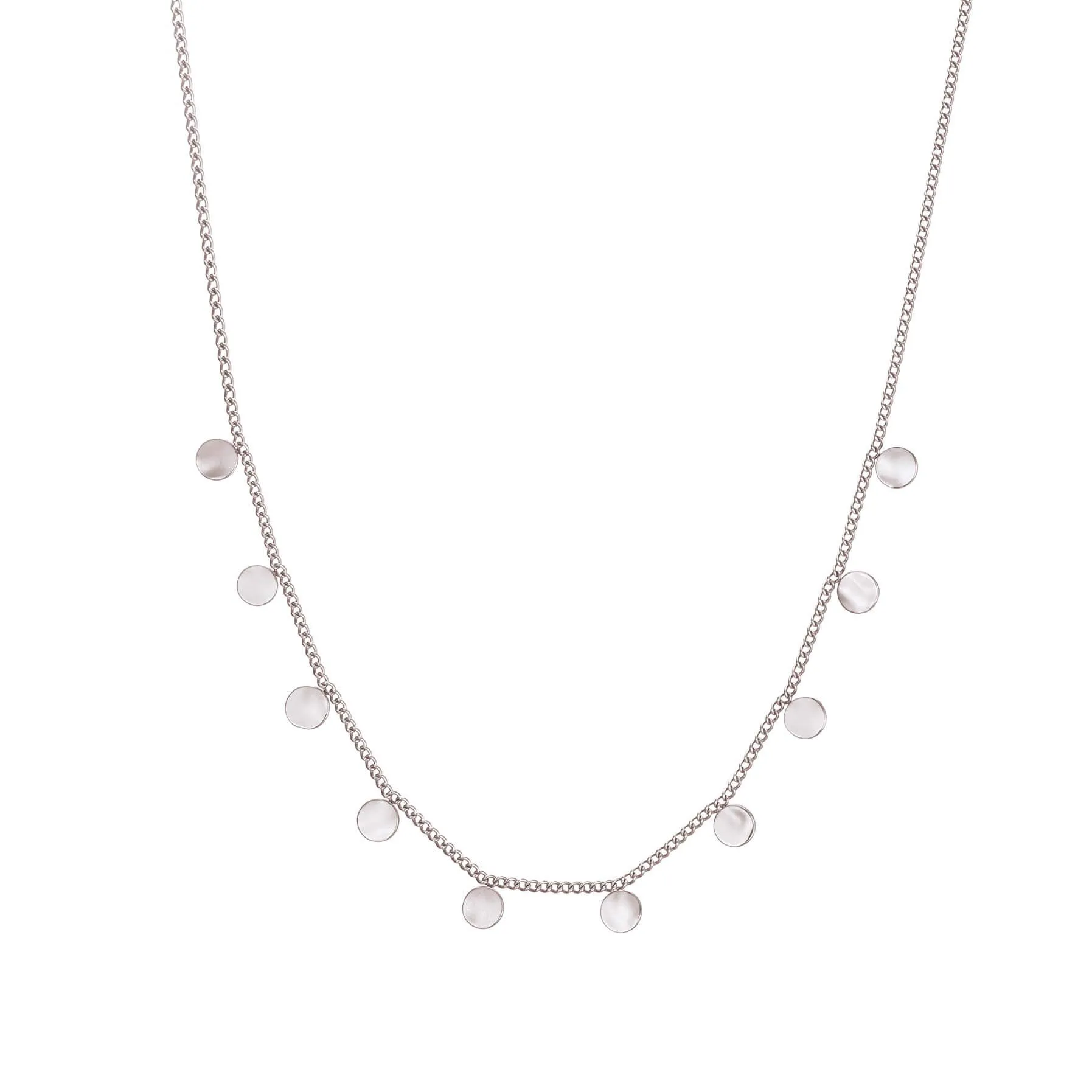 Steel Medal Necklace