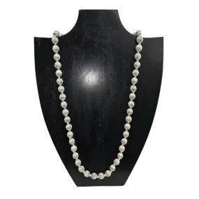 Collier perles de soie (mi-long)