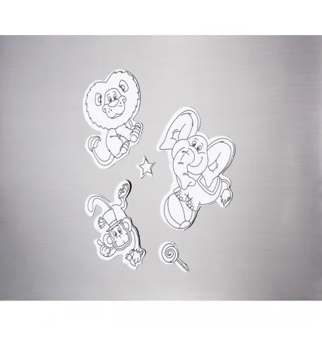 Customizable and Promotional Magnetic Coloring Stickers
