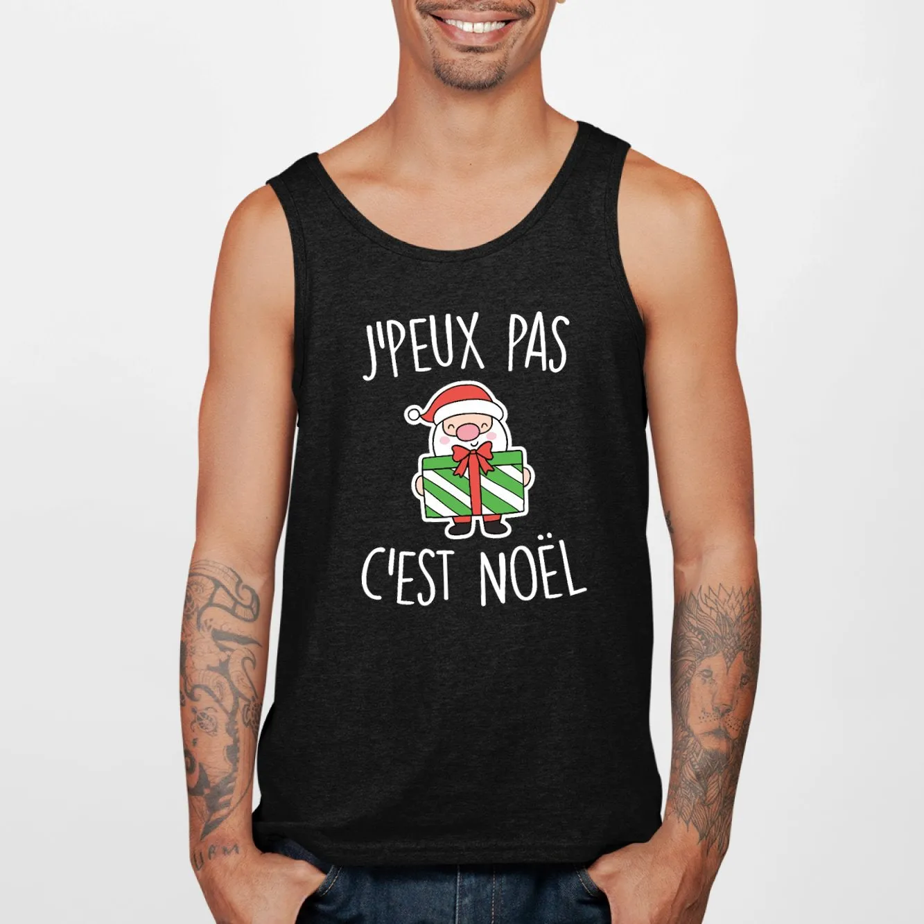 Men's Christmas Tank Top