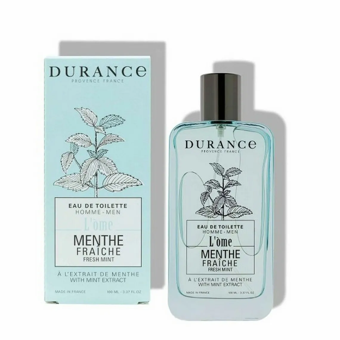 Eau De Toilette Menthe Fraîche Durance - Coffret Parfum Homme sur MenCorner