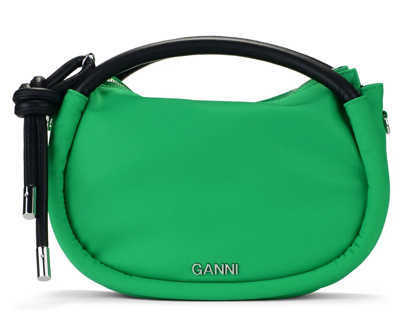 Ganni Mini sac à baguettes vert 