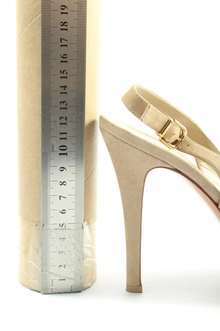 Gianvito rossi Sandales à talon haut blanc cassé élégant