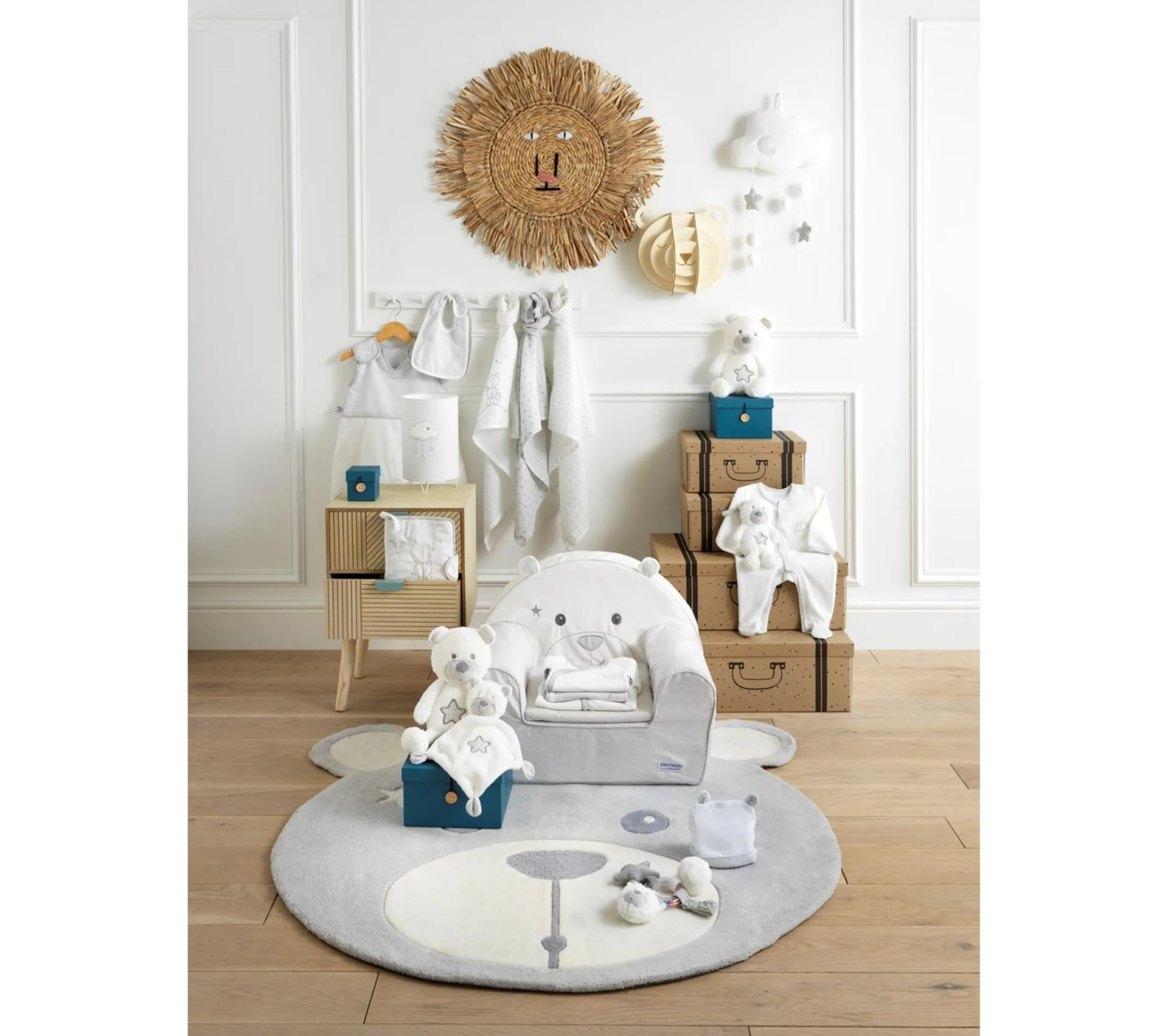 Gigoteuse Bébé Brodée En Coton