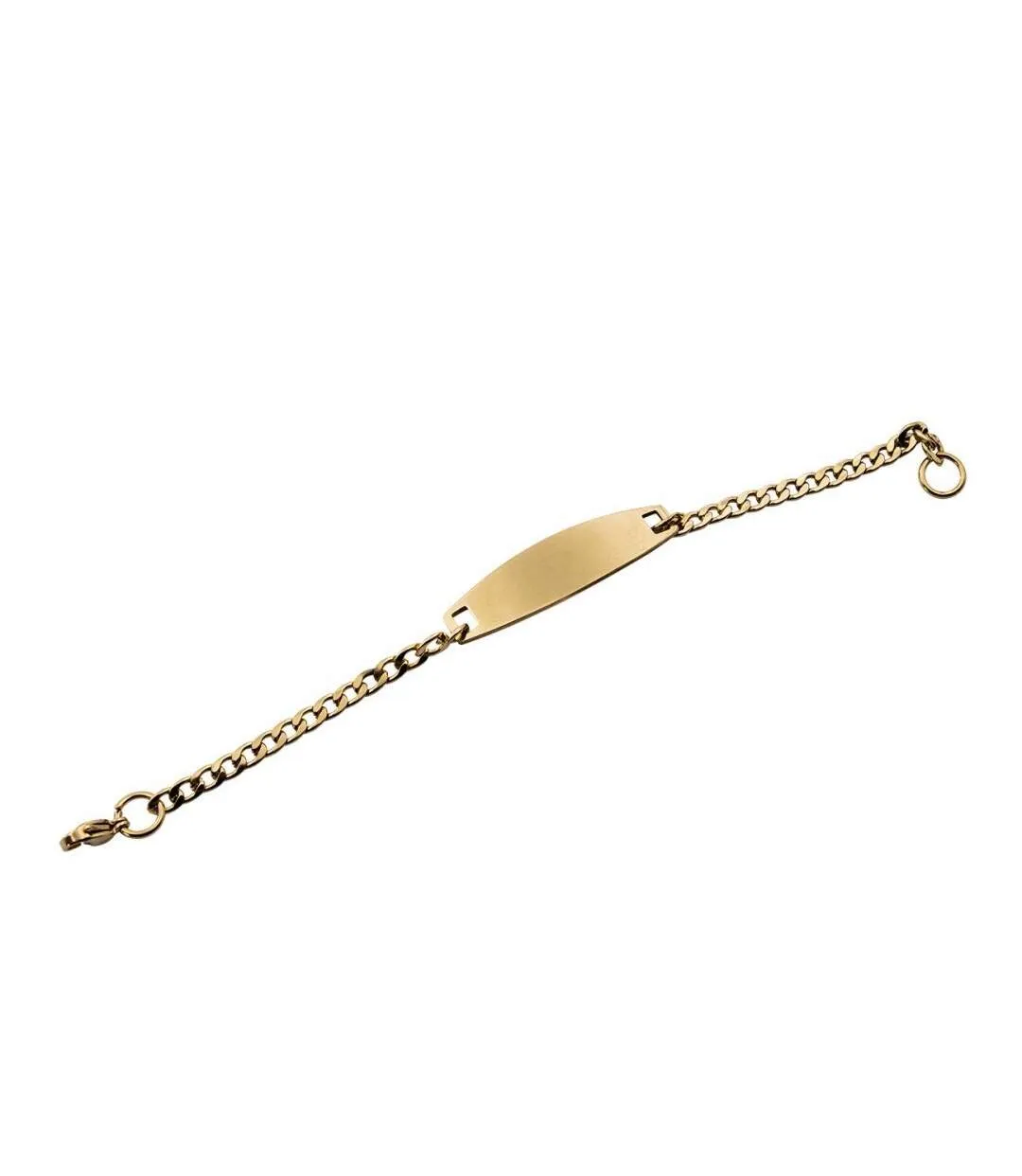 Golden Stainless Steel Women's Charm Bracelet by Jolie