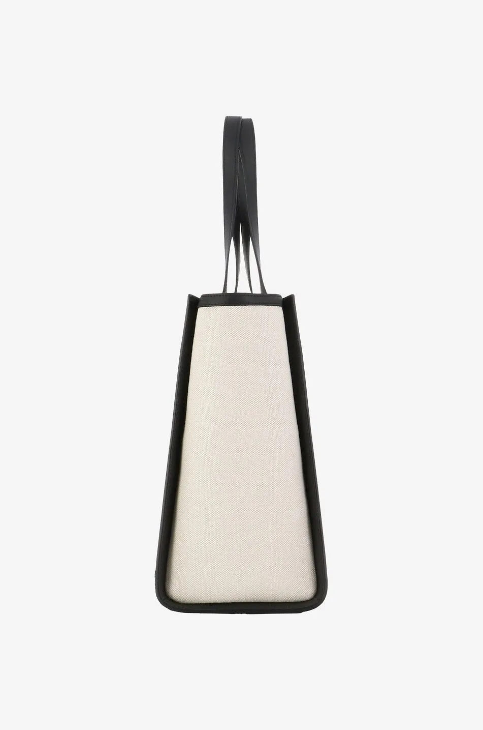 Grand sac cabas horizontal en toile et cuir Camille 2.0 Shoulder