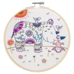 Kit broderie "filipo le rhino"