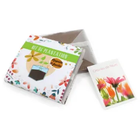 Pocket Coco Planting Kit in Self-Sealing Waterproof Pouch - Greenlapub