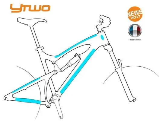 Kit de Protections YTWO Complet (12 pieces) 0.30mm Clair