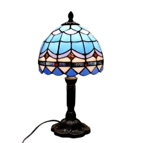 Lampe Vintage Art Déco Vitrail
