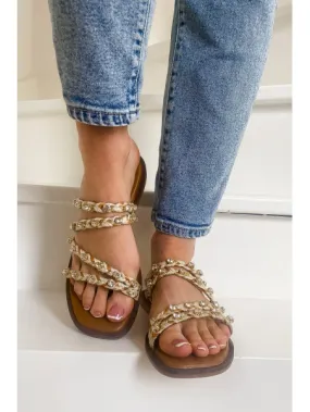M. Belarbi's Tropéziennes - Beige OPIANA Sandals