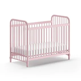 Lit bébé 60x120 Bronxx - Rose mat