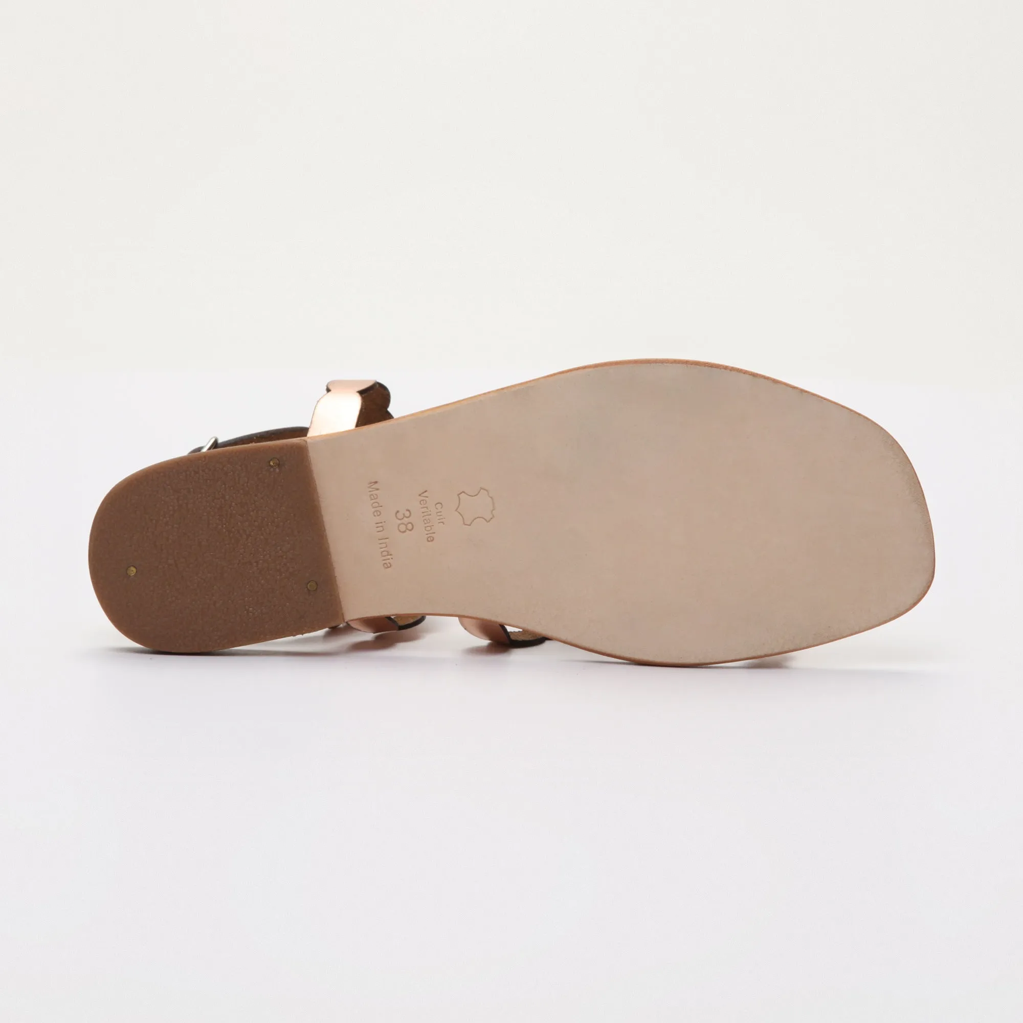 MELANIE sandales en cuir