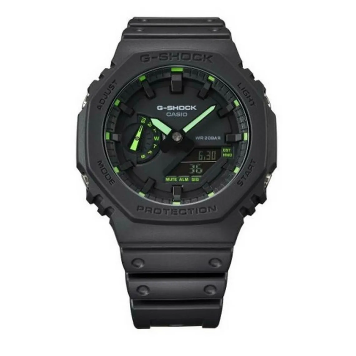 Montre avec bracelet en résine noire pour homme | 3 Suisses
