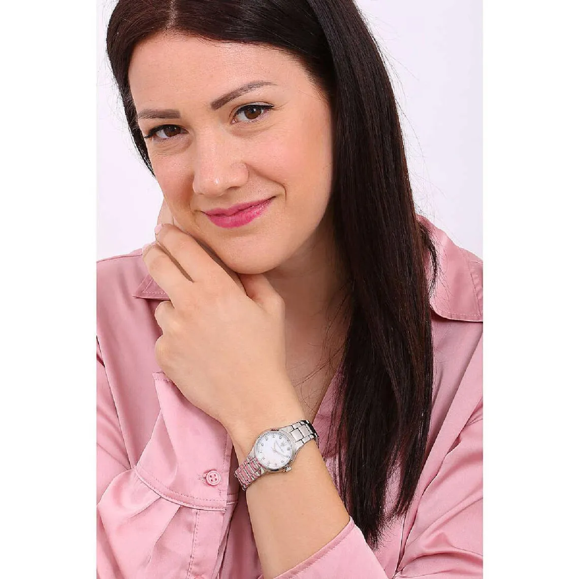 Montre Femme Maserati Attrazione - R8853151504 Bracelet Acier Argent | 3 Suisses