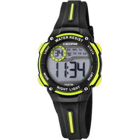 Montre Garçon Calypso K6068-5 - Bracelet Silicone Noir | 3 Suisses