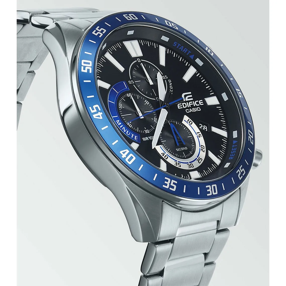 Montre Homme EFV-620D-1A2VUEF - Bracelet Acier Argent Casio - Montre Homme sur MenCorner