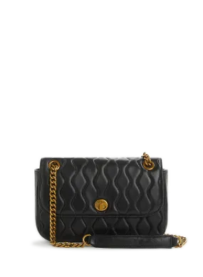 NAT & NIN  Sac à mains matelassé en cuir - Noir