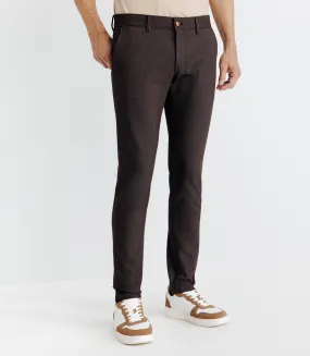 Pantalon armuré marron