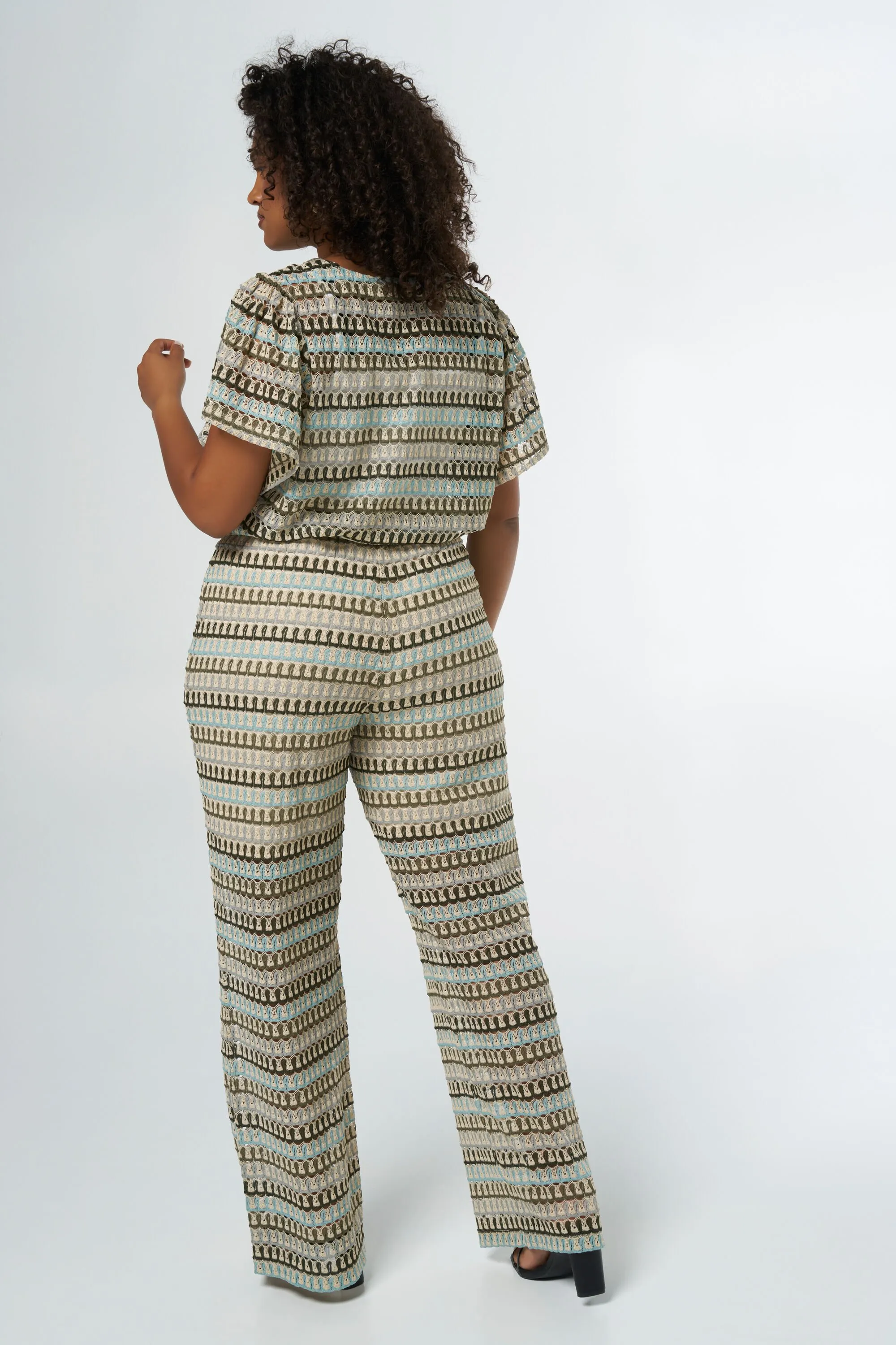Pantalon crocheté