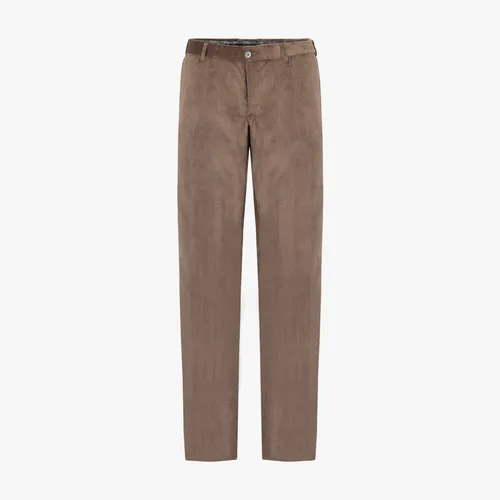 Pantalon en velours côtelé taupe