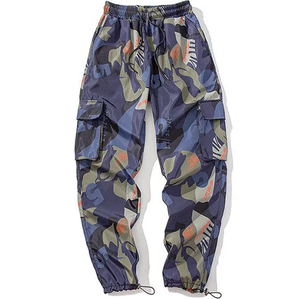 Pantalon Militaire Violet Homme