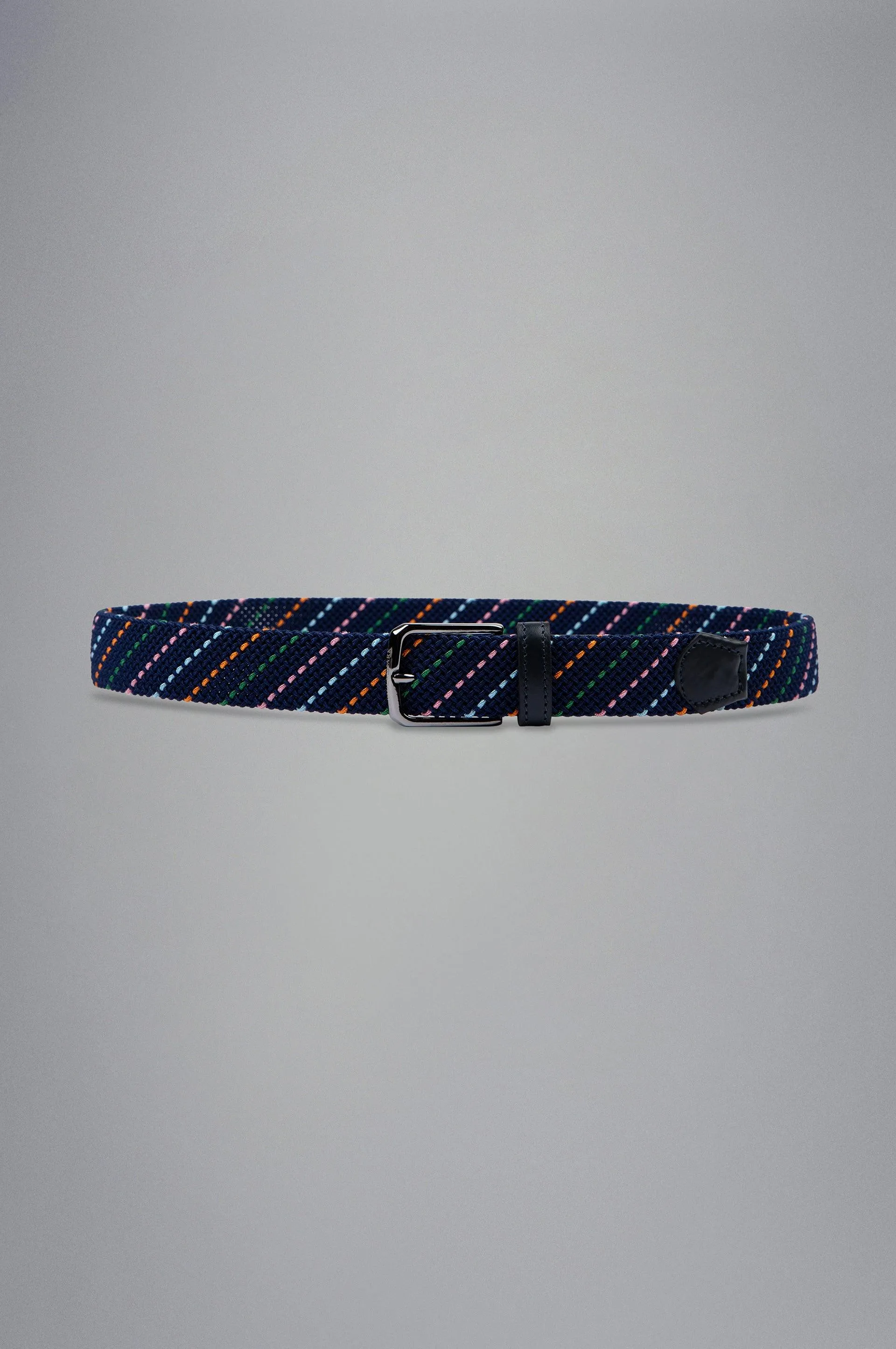 Paul & Shark - Ceinture tressée extensible avec garniture en cuir