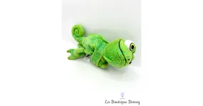 Peluche bracelet Pascal Raiponce Disney Parks 2018 Disneyland caméléon vert à enrouler poignet