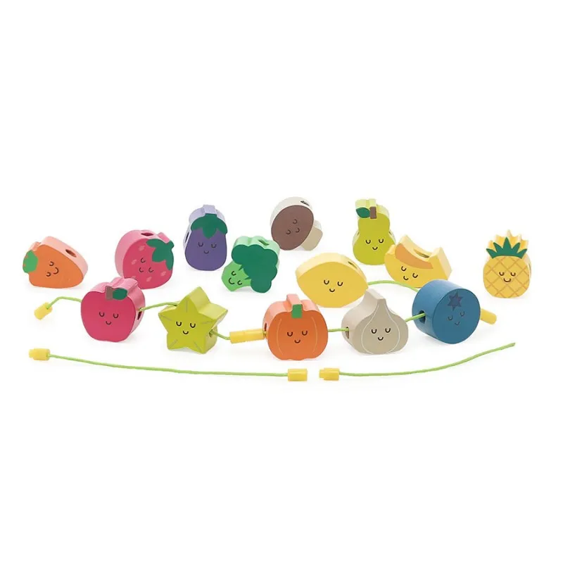 Perles en bois Tutti Frutti - Andy Westface - VILAC - Perlin Paon Paon