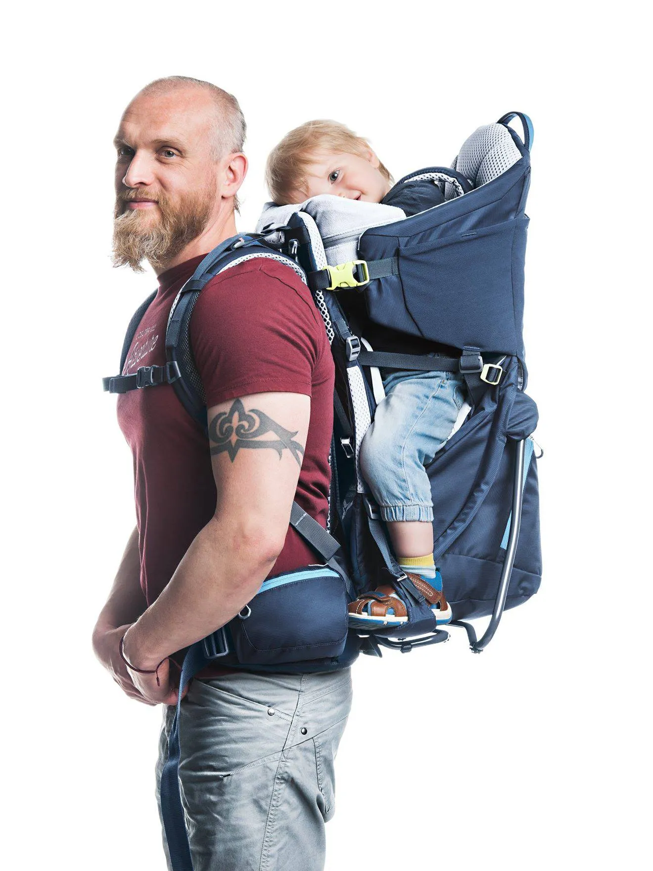 Porte-bébé Kid Comfort DEUTER bleu nuit (midnight) - Deuter