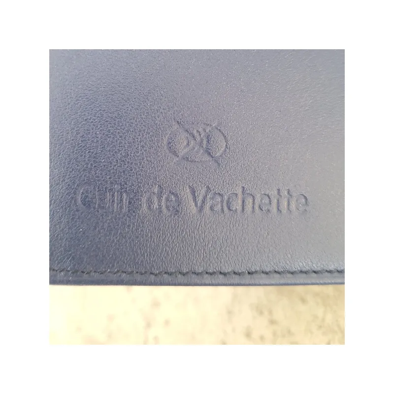 Porte cartes pliable cuir pour homme, 7 cartes et billets, 3 couleurs 