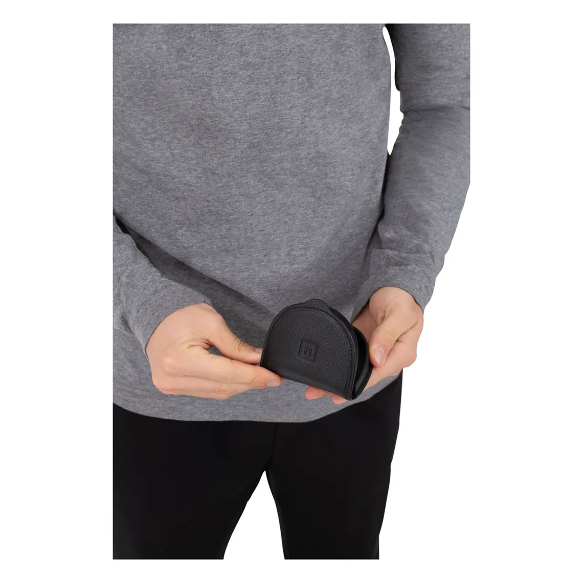 Porte-monnaie Cuir CONFORT Noir Vera | 3 Suisses