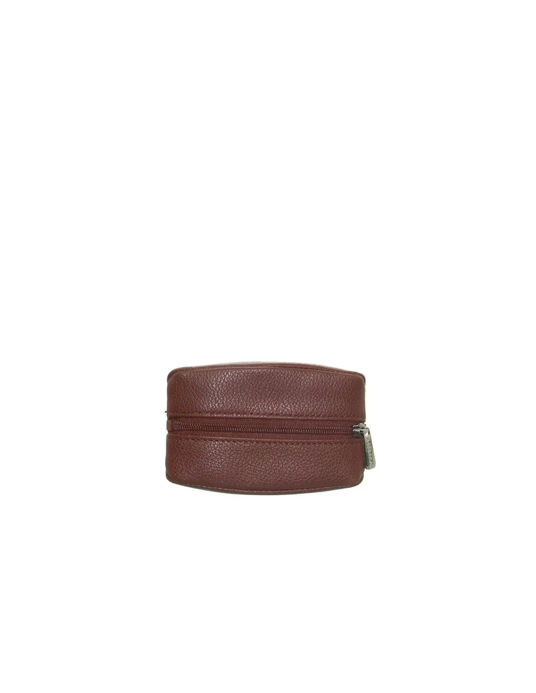 Porte-monnaie Hexagona en cuir ref_47973 Cognac 10*6*2
