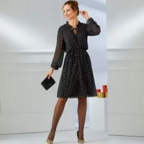 Robe imprimée qualité or