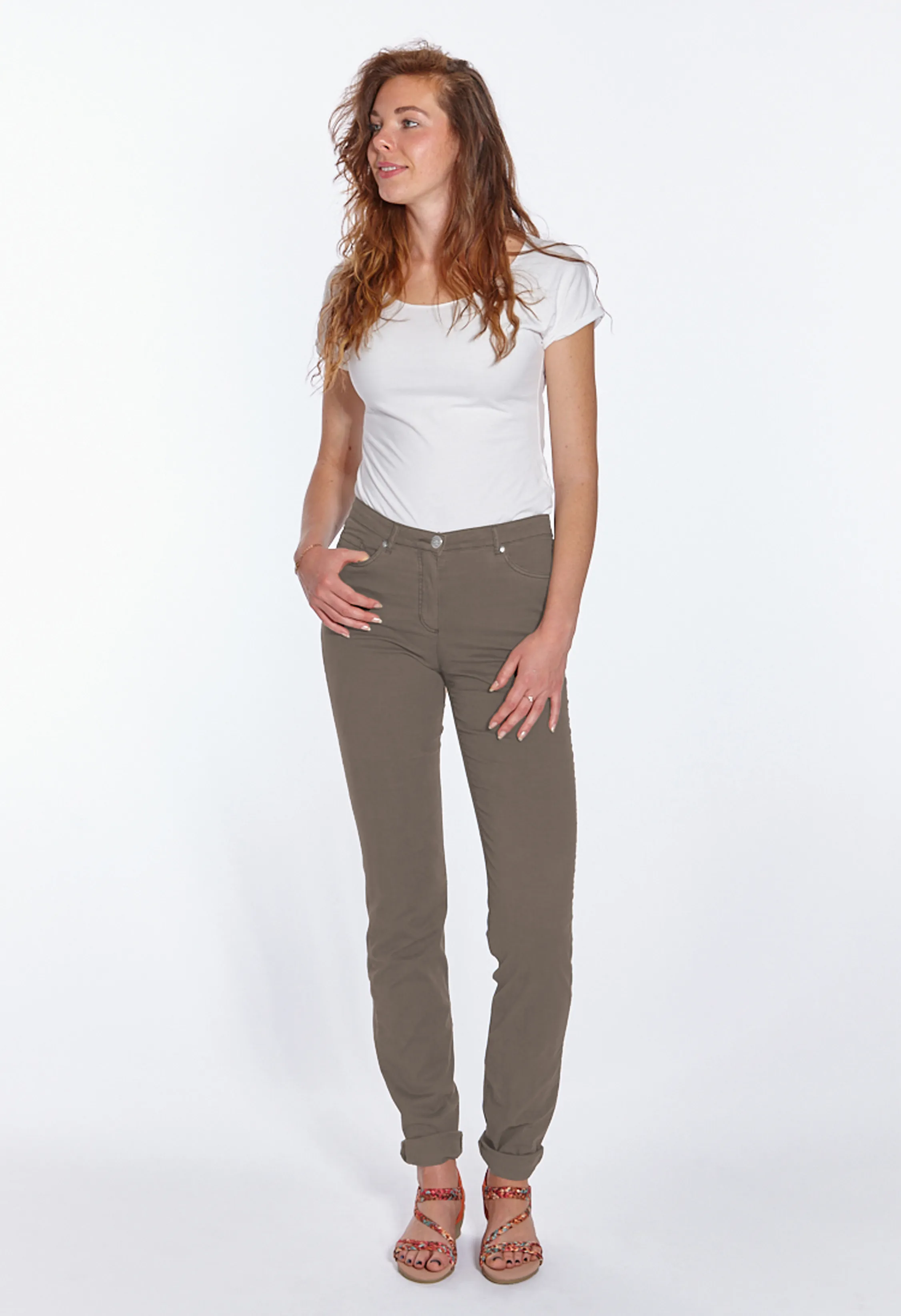 Ronja Slim Fit Pantalon L38 pouce
